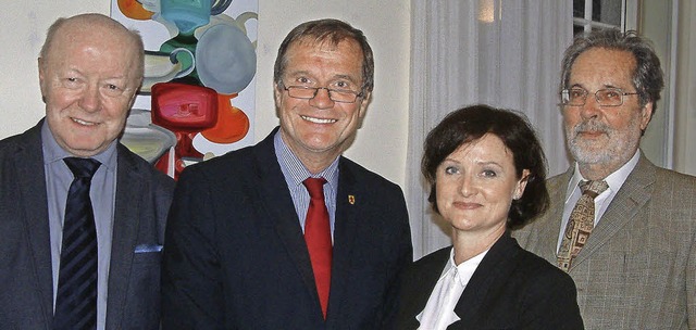 Engagierter Vorstand des Haus-Salmegg-... Nicole Aellig-Kurz und Wolfgang Bocks  | Foto: Roswitha Frey