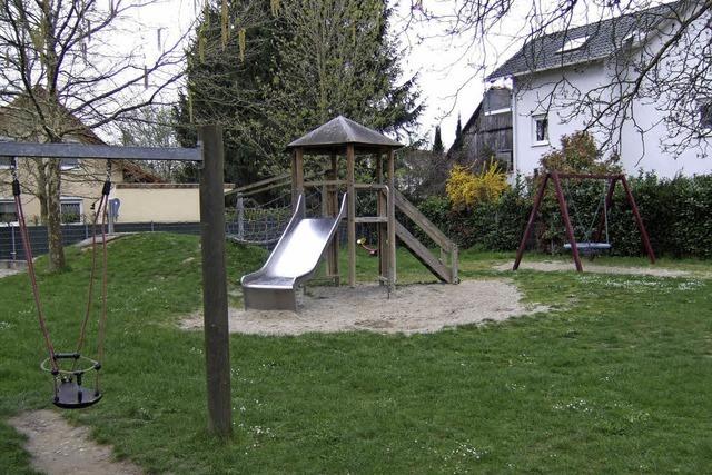 Spielplatz wird umgestaltet