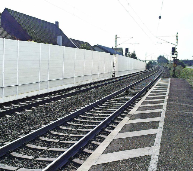 Lrmschutz mit Lrmschutz wie in Rings...llen die Orschweirer Rte eher nicht.   | Foto: Deutsche Bahn