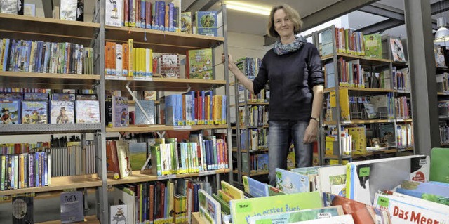 Katja Holstein-Gumann freut sich ber...zahlen und vor allem viele junge Leser  | Foto: Markus Zimmermann