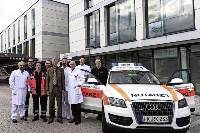 Ein neues Notarzt-Team ist ab jetzt an der Uniklinik stationiert