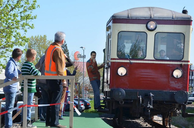 Die Kandertalbahn fhrt nicht zum Frhlingsmarkt.    | Foto: Maier