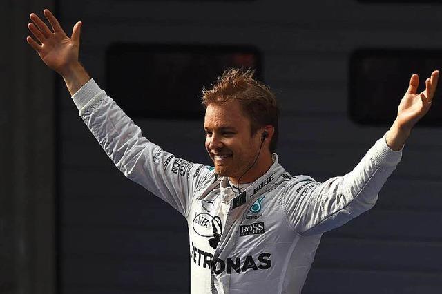 Formel-1-Pilot Nico Rosberg triumphiert auch in China