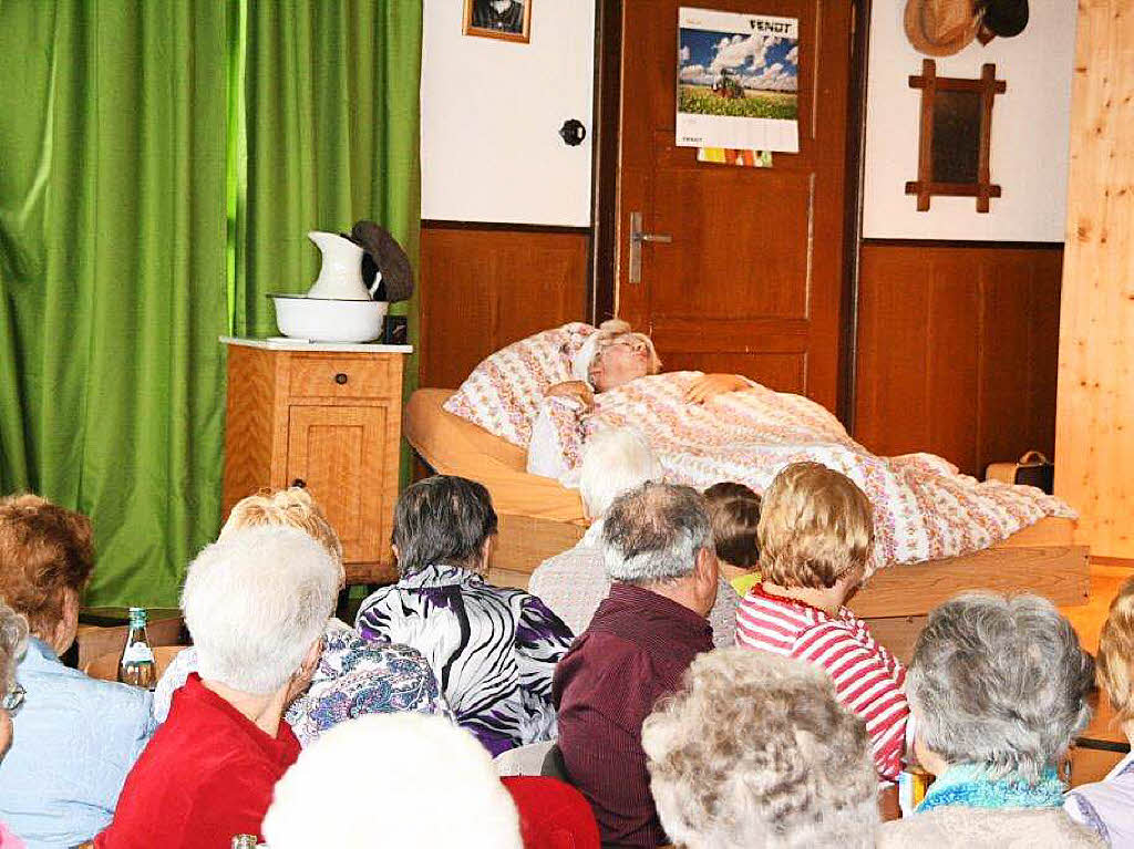 Impressionen vom Laientheater der Kolpingsfamilie Rotzingen.