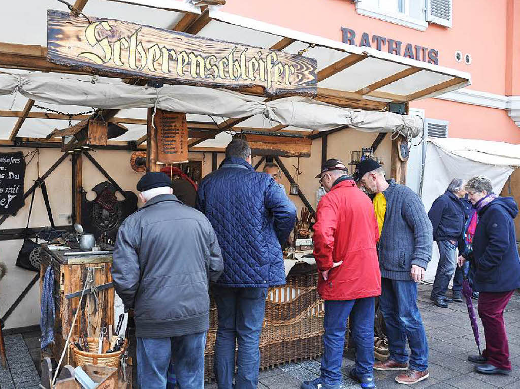 Impressionen vom historischen Markt in Ihringen