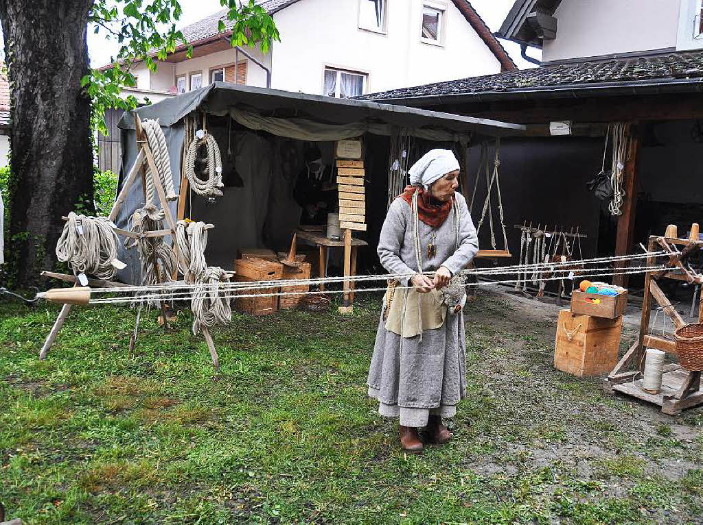 Impressionen vom historischen Markt in Ihringen