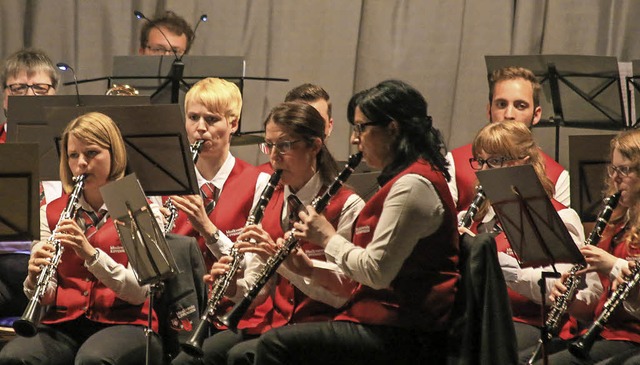 Die Kippenheimer Musiker begren den Frhling.   | Foto: Decoux-Kone