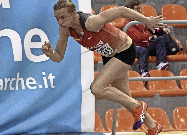 Melinda Mester vom TB Lffingen verfeh...Hrdensprint nur knapp eine Medaille.   | Foto: brabino (ZVG)