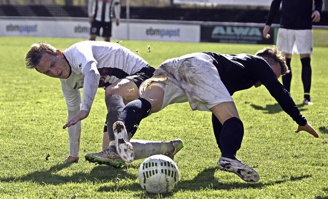 Die Kehler entpuppten sich im Spiel ge...ingen als die besseren Sitzfuballer.   | Foto: Dieter Reinhardt