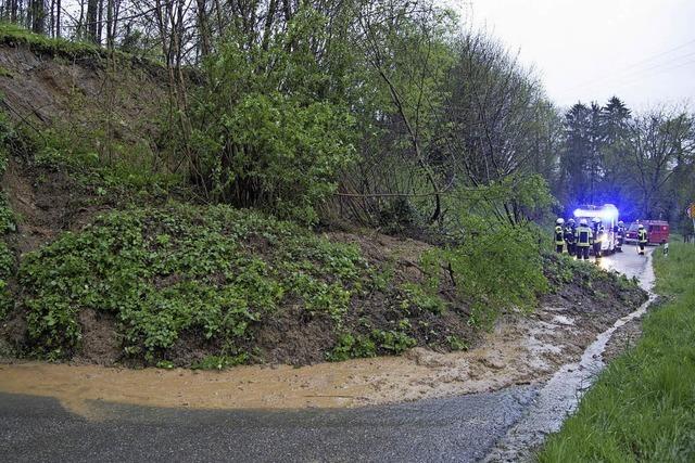 Unwetter fordert Einsatzkrfte