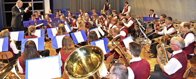 Anspruchsvoll und von hohem Unterhaltu...onzert  vom Musikverein Malterdingen.   | Foto: Dieter ERggelet