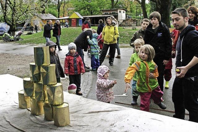 Frhlingsfest des Abenteuerspielplatzes Weingarten