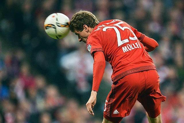 Thomas Mller schiet die Bayern ins DFB-Finale