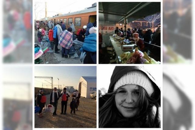 Wie eine Freiburgerin nach Mazedonien fuhr, um Flchtlingen auf ihrer Reise zu helfen