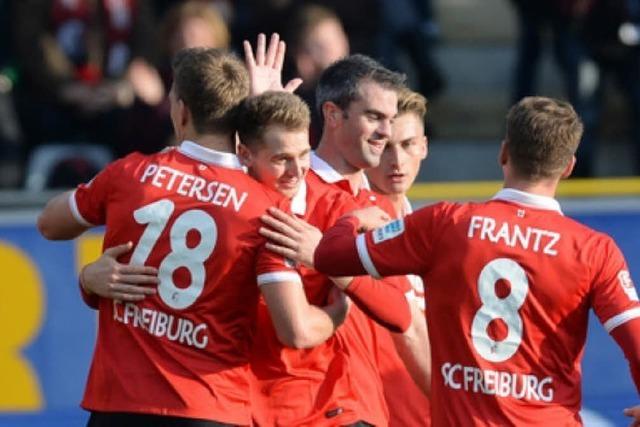 So feierten die Spieler des SC Freiburg Weihnachten