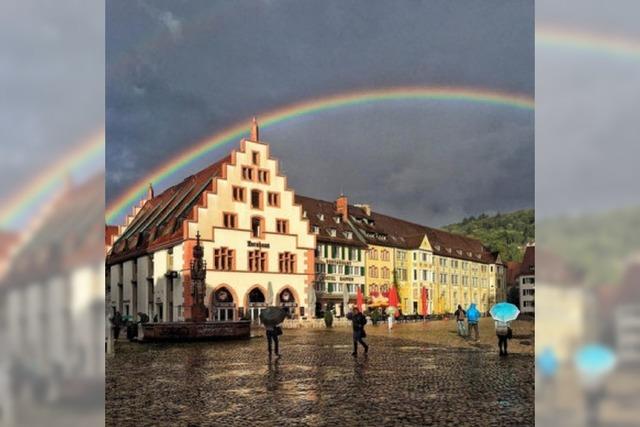 Rainbow over the Kornhaus