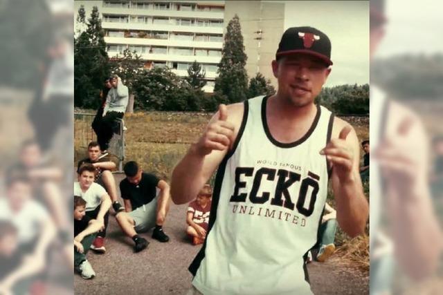 Musikvideo mit Drohnenperspektive: Der Freiburger Rapper Escape mit neuer Single 