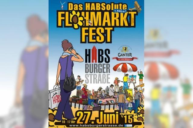 Samstag: Sommerfest und Flohmarkt auf der Habsburgerstraße