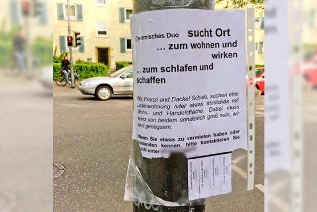 Dynamisches Duo sucht Ort zum Wohnen, Wirken, Schlafen, Schaffen...