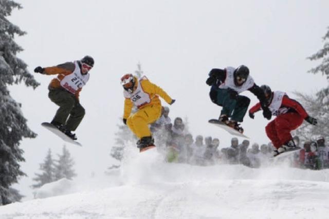 King of the Forest: Spektakulrer Ski-und Snowboard-Cross-Contest auf dem Feldberg