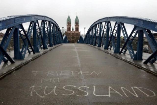 Frieden mit Russland, oder: Die politische Brcke