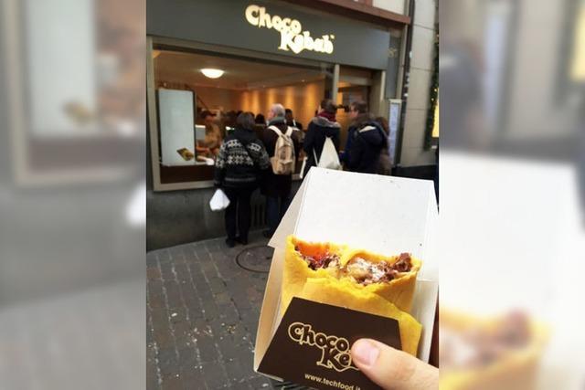 In Basel gibt es jetzt Choco Kebab