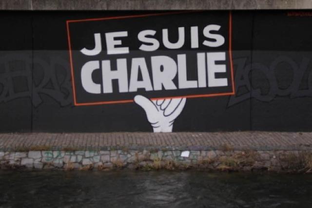 Drei Fragen an Sprayer Zoolo, der Freiburg ein Je-suis-Charlie-Graffiti geschenkt hat