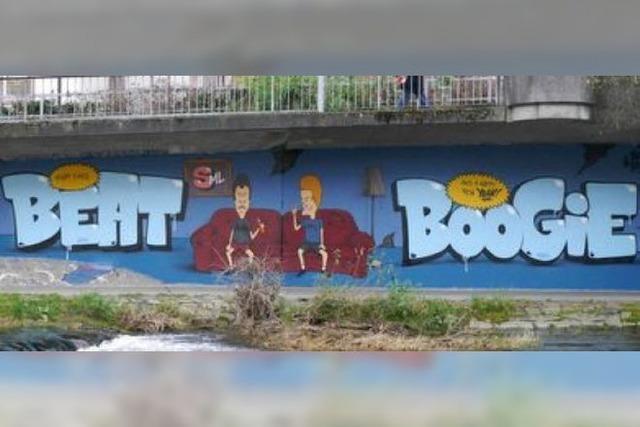 Beat und Boogie sprayen 