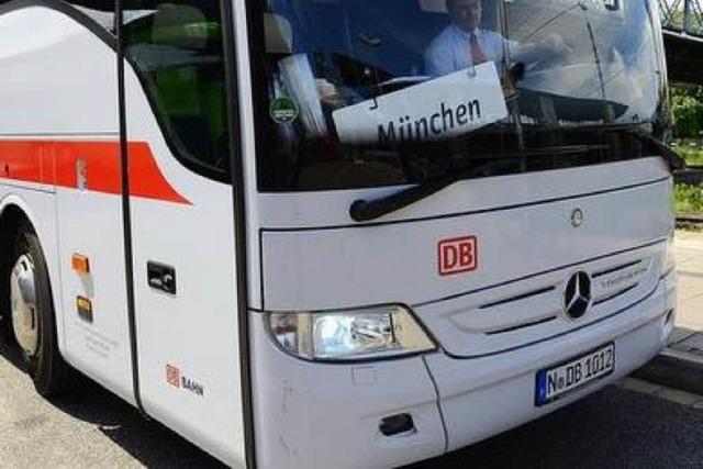 Die Konkurrenz ist zu gro: Der Bahn-Fernbus fhrt nicht mehr nach Mnchen