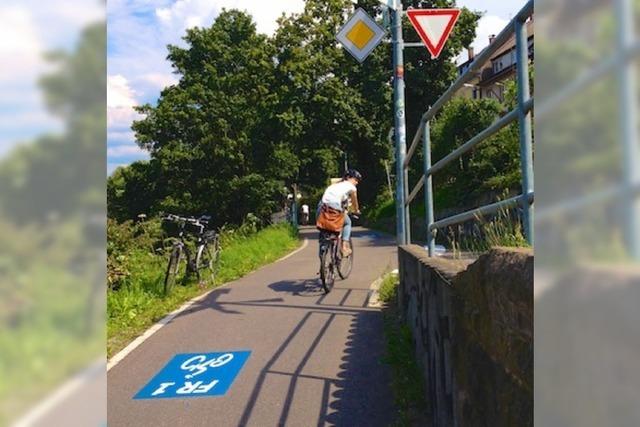 Der Dreisamradweg hat jetzt noch mehr Vorfahrt