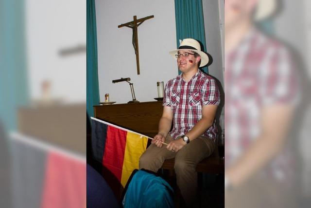 WM-Finale mit Gottes Beistand: Fuballgucken im Freiburger Priesterseminar