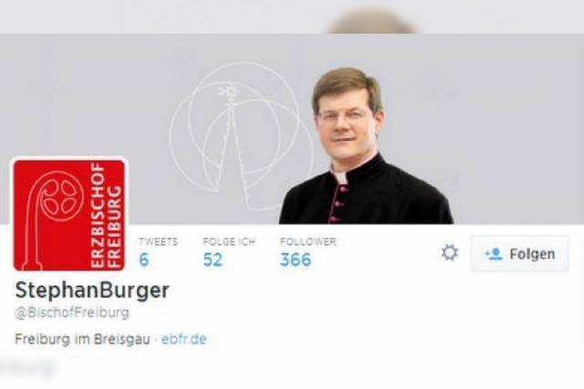 Was Erzbischof Stephan Burger twittert