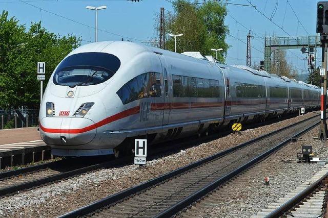 Fotos: Denzlingen wird zum ICE-Halt
