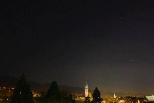 Sternrauschen im Zeitraffer: So schön ist Freiburg bei Nacht