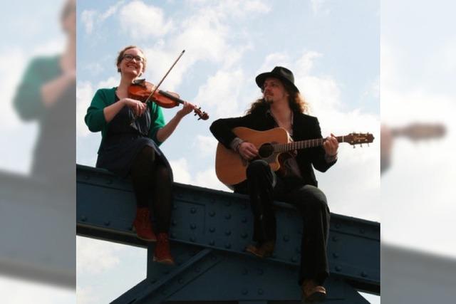 Akustik-Folk aus Freiburg: Am Freitag treten Sophia & Beni im Hofcaf Corosol auf