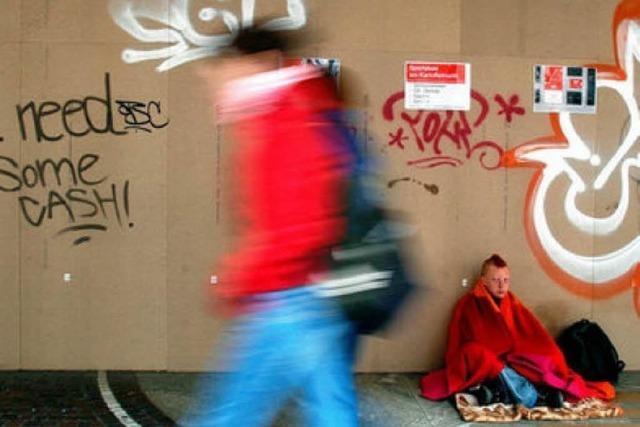 Leben auf der Straße: Immer mehr Jugendliche haben keinen Wohnsitz