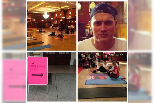 Wie war's beim Yoga mit Ralf Bauer auf dem Ladies Only Festival?