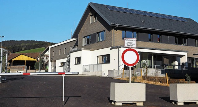Die jetzige Rettungszufahrt zum Bergdorfhaus in Schweighausen wird verlegt.  | Foto: Susanne Gilg