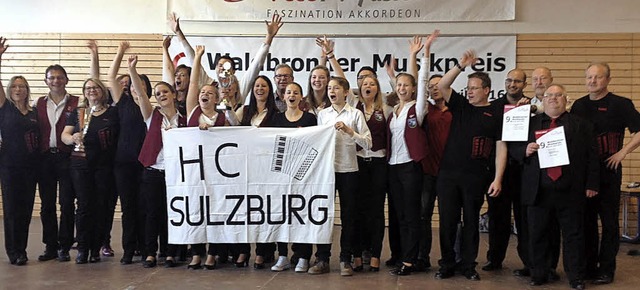 Der Handharmonika-Club Sulzburg gewann  erneut den Waldbronner Musikpreis.   | Foto: Privat