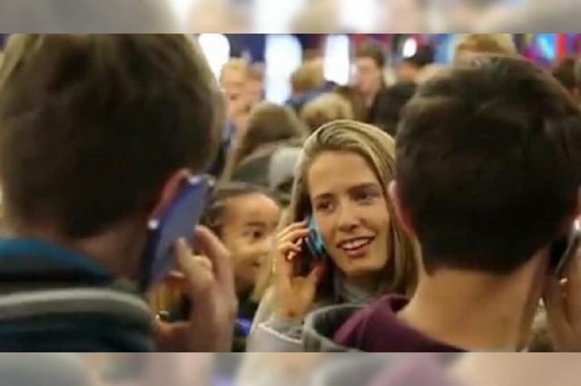 Video: Handy-Flashmob im Deutsch-Franzsischen Gymnasium