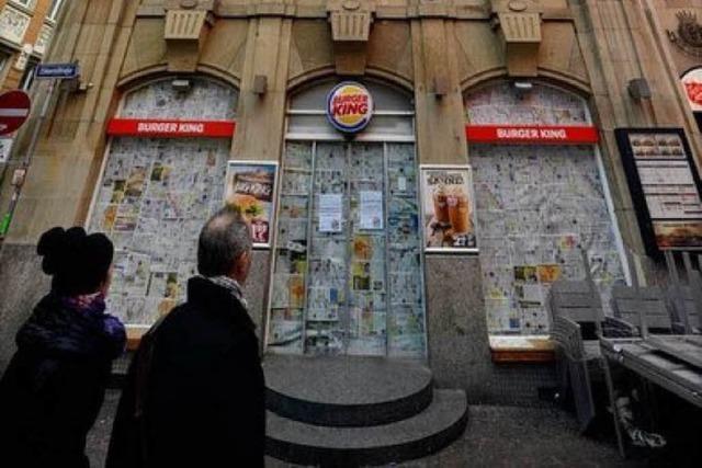 Warum der Burger King in der Innenstadt geschlossen hat