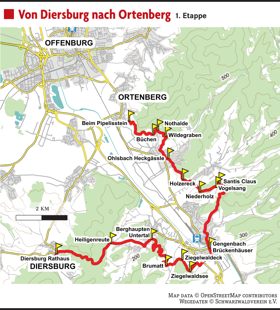 Die erste Etappe auf dem Ortenauer Weinpfad Südwest Badische Zeitung