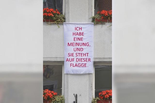 Mehr Flaggen fr Freiburg!