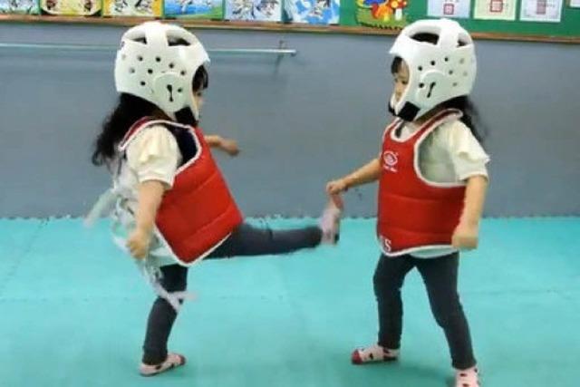 Video: Nehmt euch in Acht vor diesen Tea-Kwon-Do-Kids!