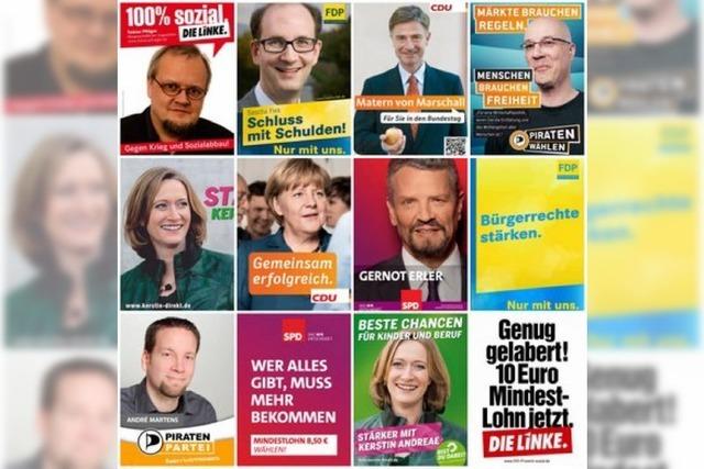 fudders Wahlplakate-Check 2013