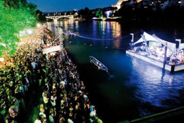 Umsonst, draußen und im Rhein: Am Dienstag startet das Imfluss-Festival Basel