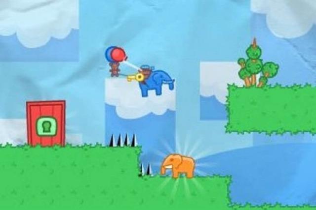 Browser-Game: Der Elefant will seine Melone wieder haben!