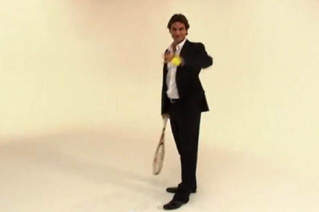 Video: Roger Federer spielt Wilhelm Tell