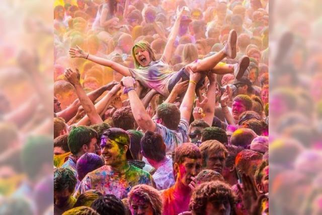 Holi Festival of Colors: Der Star ist die Farbe