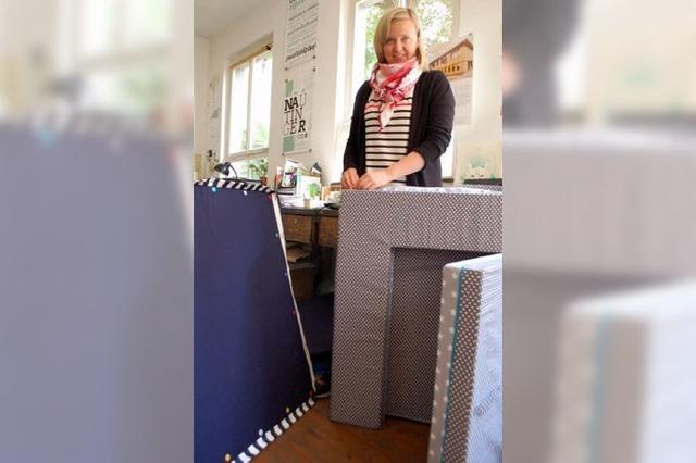 Die Nestrockerin: Nina von Kanitz und ihr Spielhaus aus Matratzen